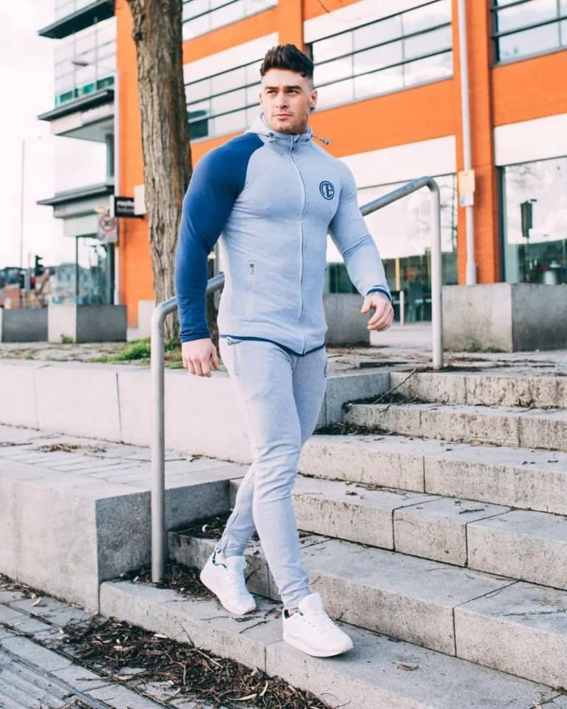 Free Shipping 2021 Men Set cotton Autumn Spring Sporting Suit Zipper Sweatshirt +Sweatpants 2 Pcs Running suit Slim Male
Free Shipping 2021 Men Set cotton Autumn Spring Sporting Suit Zipper Sweatshirt +Sweatpants 2 Pcs Running suit Slim Male