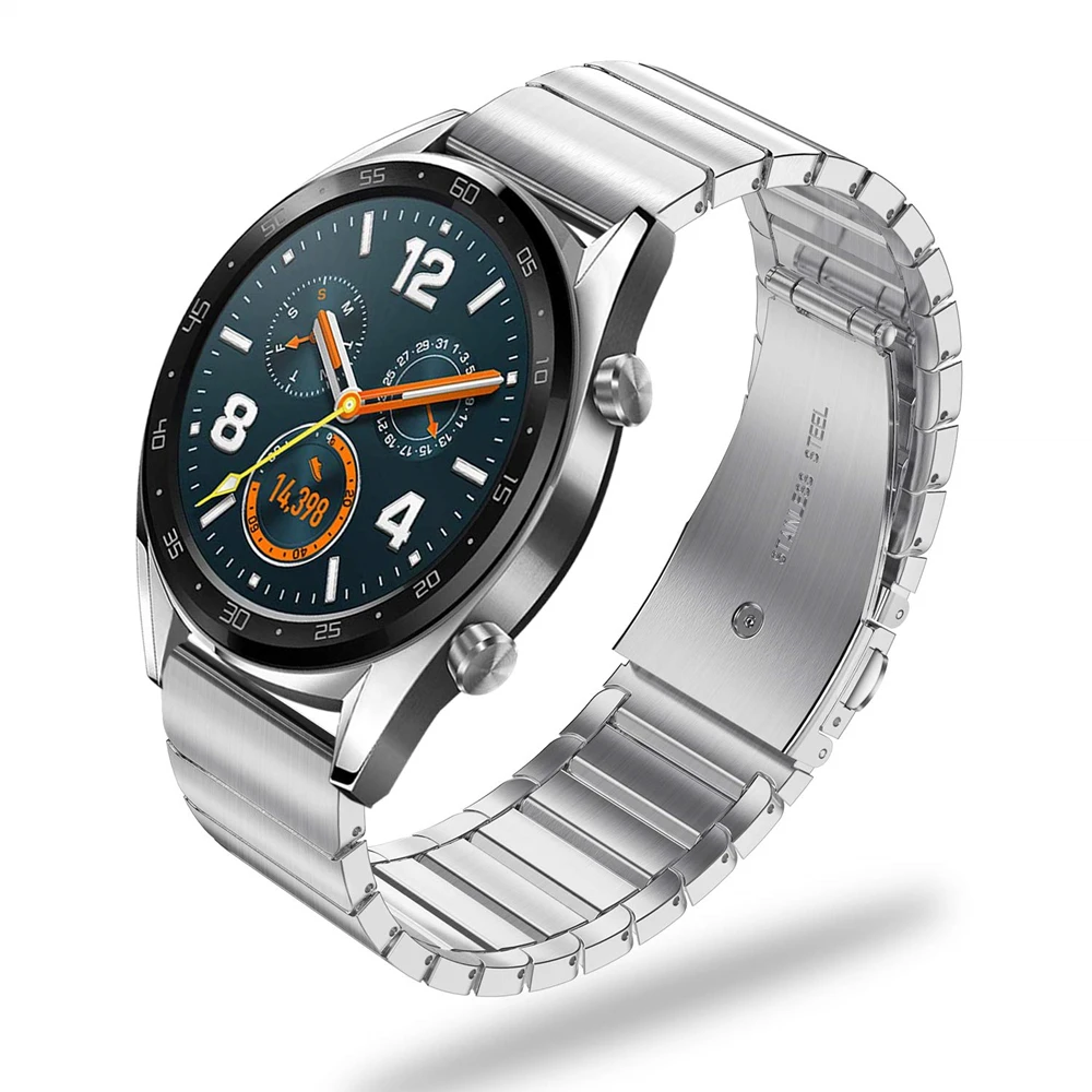 Metal Strap for HUAWEI Watch GT 2/GT/GT Active Smart Watch Band 22mm Solid Stainless Steel Replacement Bracelet Wristband
Metal Strap for HUAWEI Watch GT 2/GT/GT Active Smart Watch Band 22mm Solid Stainless Steel Replacement Bracelet Wristband
