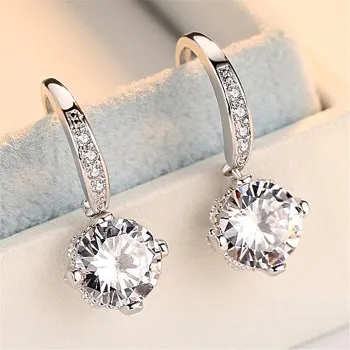 New Silver Earrings Women's Day Korea Style Earrings Water Drop Earrings Simple Accessories Ear Hook Hair Generation Jed319
New Silver Earrings Women's Day Korea Style Earrings Water Drop Earrings Simple Accessories Ear Hook Hair Generation Jed319