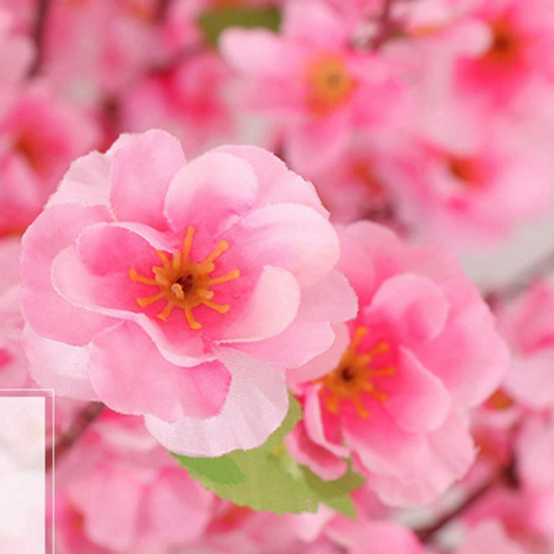 LuanQI 1Pc 66cm Artificial Flowers Peach Blossom Branch Simulation Dried Flower Cherry Bouquet Wedding Spring Home Decoration
LuanQI 1Pc 66cm Artificial Flowers Peach Blossom Branch Simulation Dried Flower Cherry Bouquet Wedding Spring Home Decoration