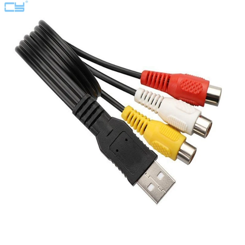 USB to sanlianhua avline USB to 3rca audio and video cable set top box TV cable pure copper
USB to sanlianhua avline USB to 3rca audio and video cable set top box TV cable pure copper