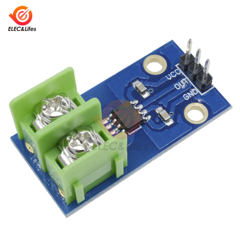 Модуль датчика тока ACS712ELC IC, сменный модуль датчика тока для Arduino, 5 в постоянного тока GY712 5A/20A/30A
Модуль датчика тока ACS712ELC IC, сменный модуль датчика тока для Arduino, 5 в постоянного тока GY712 5A/20A/30A