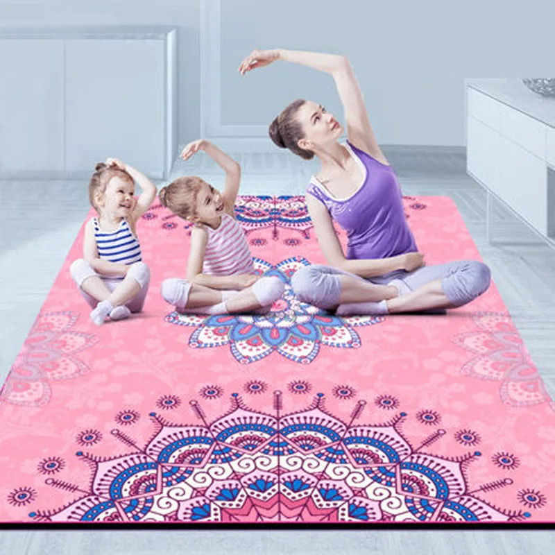 183CM*130CM*10MM Large Size Non-Slip Yoga Mat Suede TPE Quick Drying Fitness Gymnastics Pilates Meditation Exercise Mat Cushion
183CM*130CM*10MM Large Size Non-Slip Yoga Mat Suede TPE Quick Drying Fitness Gymnastics Pilates Meditation Exercise Mat Cushion