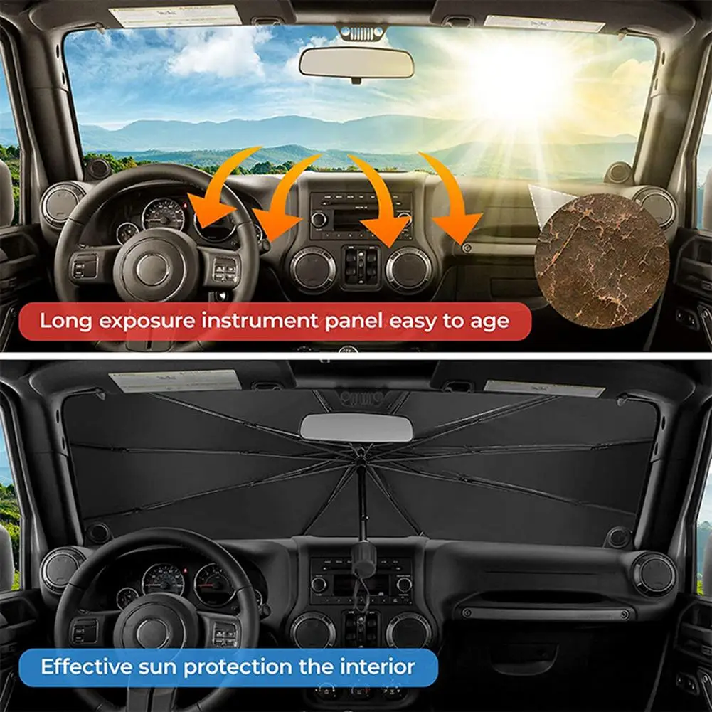Car Sun Shade Protector Parasol Auto Front Window Sunshade Covers Car Sun Protector Interior Windshield Protection Accessories
Car Sun Shade Protector Parasol Auto Front Window Sunshade Covers Car Sun Protector Interior Windshield Protection Accessories