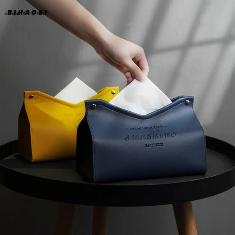 Leather Tissue Box Car Toilet Pumping box Home Living Room Decoration Bedroom Kitchen Desktop Nordic Large Storage Box Wholesale
Leather Tissue Box Car Toilet Pumping box Home Living Room Decoration Bedroom Kitchen Desktop Nordic Large Storage Box Wholesale