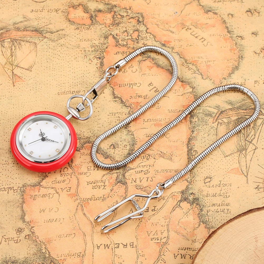Women Jade Quartz Pocket Watch Red Stainless Steel Exquisite Dial Practical 30cm FOB Chain Pendant Gift For Wife Girlfriend
Women Jade Quartz Pocket Watch Red Stainless Steel Exquisite Dial Practical 30cm FOB Chain Pendant Gift For Wife Girlfriend