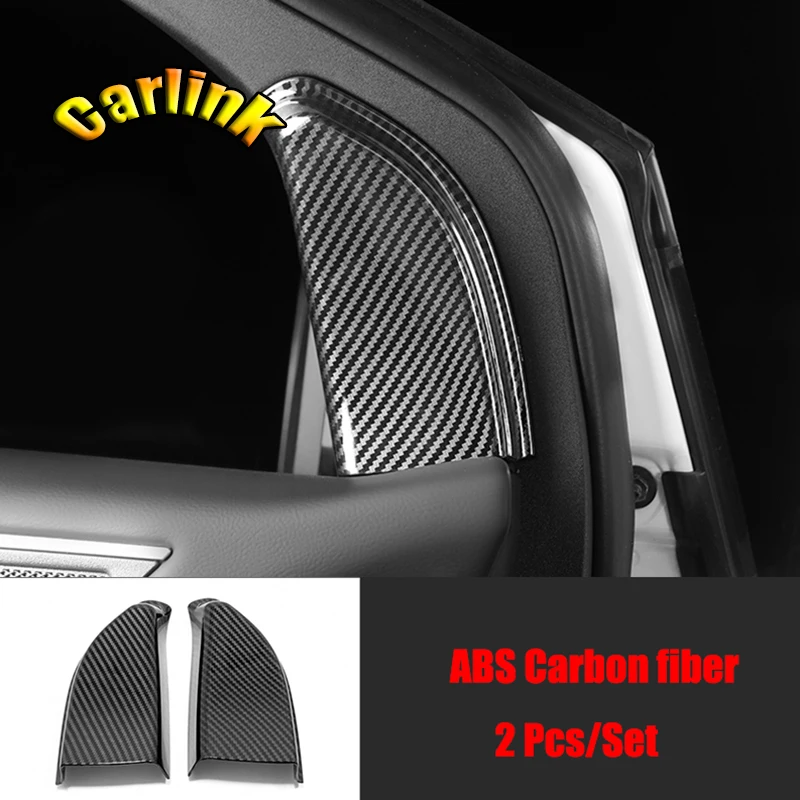 ABS Carbon fiber For Ford Edge 2015 2016 2017-2020 Car interior A-pillar Speaker Loudspeaker Horn Cover Trim Sticker Car styling 
ABS Carbon fiber For Ford Edge 2015 2016 2017-2020 Car interior A-pillar Speaker Loudspeaker Horn Cover Trim Sticker Car styling