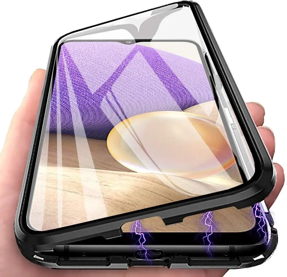 Magnetic Case Cover for Oppo Realme 8 Pro Realme C21 Cover with Double Sided Tempered Glass Protective Cover for Realme 8 4G
Magnetic Case Cover for Oppo Realme 8 Pro Realme C21 Cover with Double Sided Tempered Glass Protective Cover for Realme 8 4G
