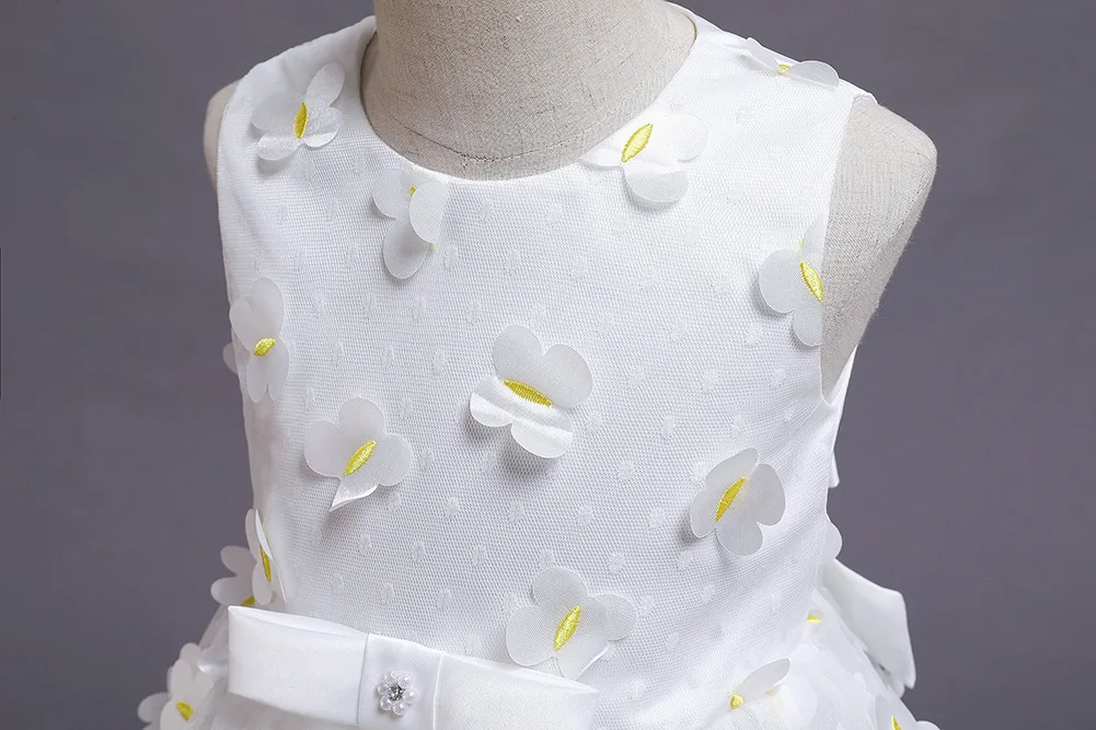 Korean Girl Catwalk Costumes Baby and Toddler One-year-old Dress Children Floral Princess Dress Sleeveless Flower Girl Dress
Korean Girl Catwalk Costumes Baby and Toddler One-year-old Dress Children Floral Princess Dress Sleeveless Flower Girl Dress