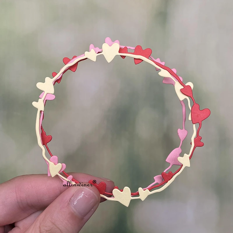 New Heart love heart ring Metal Cutting Dies for DIY Scrapbooking Album Paper Cards Decorative Crafts Embossing Die Cuts
New Heart love heart ring Metal Cutting Dies for DIY Scrapbooking Album Paper Cards Decorative Crafts Embossing Die Cuts
