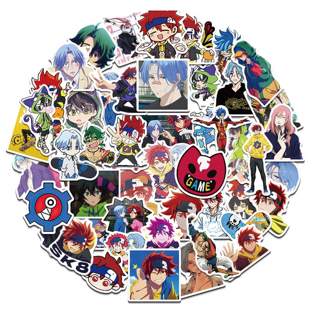10/30/50pcs SK8 The Infinity Anime Stickers Cartoon Graffiti Kids Toys Luggage Car Phone Wall Fridge Laptop Waterproof Sticker
10/30/50pcs SK8 The Infinity Anime Stickers Cartoon Graffiti Kids Toys Luggage Car Phone Wall Fridge Laptop Waterproof Sticker
