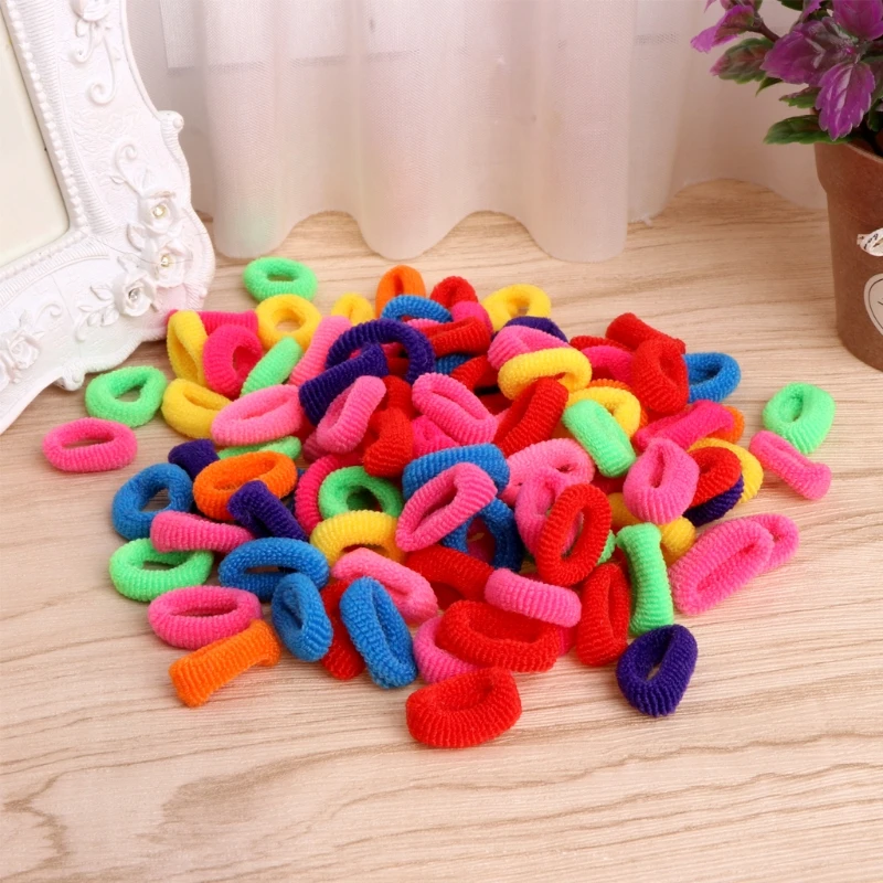 100Pcs Kids Girl Colorful Elastic Hair Tie Band Rope Ring Band Ponytail Holder L4MC 
100Pcs Kids Girl Colorful Elastic Hair Tie Band Rope Ring Band Ponytail Holder L4MC