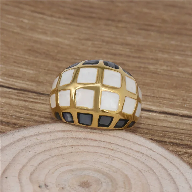 Wholesale Fine Jewelry New color shell finger ring jewelry titanium steel gold color rings fashion jewelry casting ring
Wholesale Fine Jewelry New color shell finger ring jewelry titanium steel gold color rings fashion jewelry casting ring