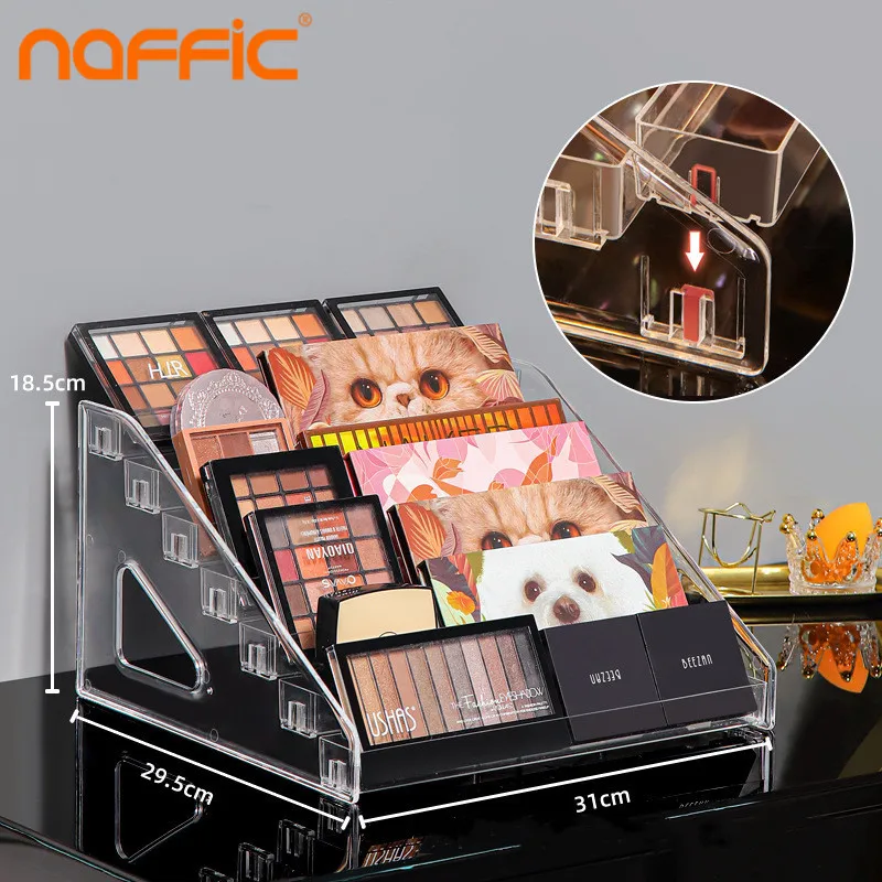 Cosmetic Storage Box Eye Shadow Cushion Pressed Powder Lipstick Nail Polish Perfume Display Stand Makeup Desktop Organizer
Cosmetic Storage Box Eye Shadow Cushion Pressed Powder Lipstick Nail Polish Perfume Display Stand Makeup Desktop Organizer