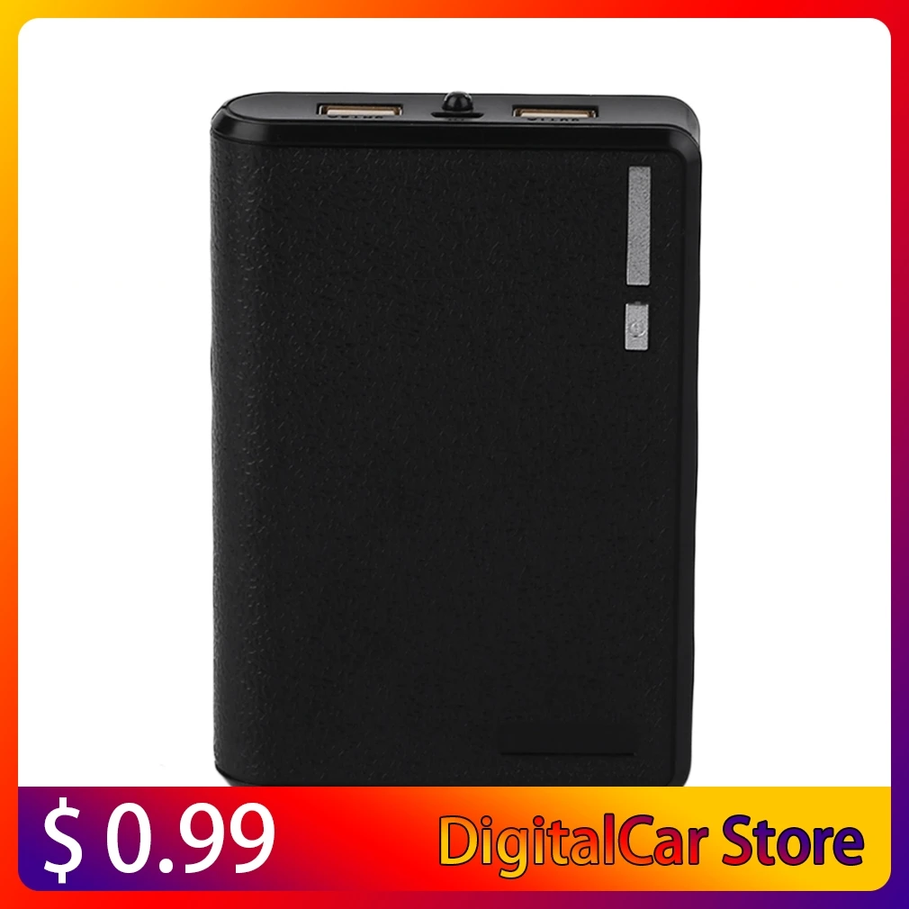 Large Capacity 10400MAH Portable Size 4x18650 Battery External Power Bank Mobile Phone Battery Charger Suitable For iPhone
Large Capacity 10400MAH Portable Size 4x18650 Battery External Power Bank Mobile Phone Battery Charger Suitable For iPhone