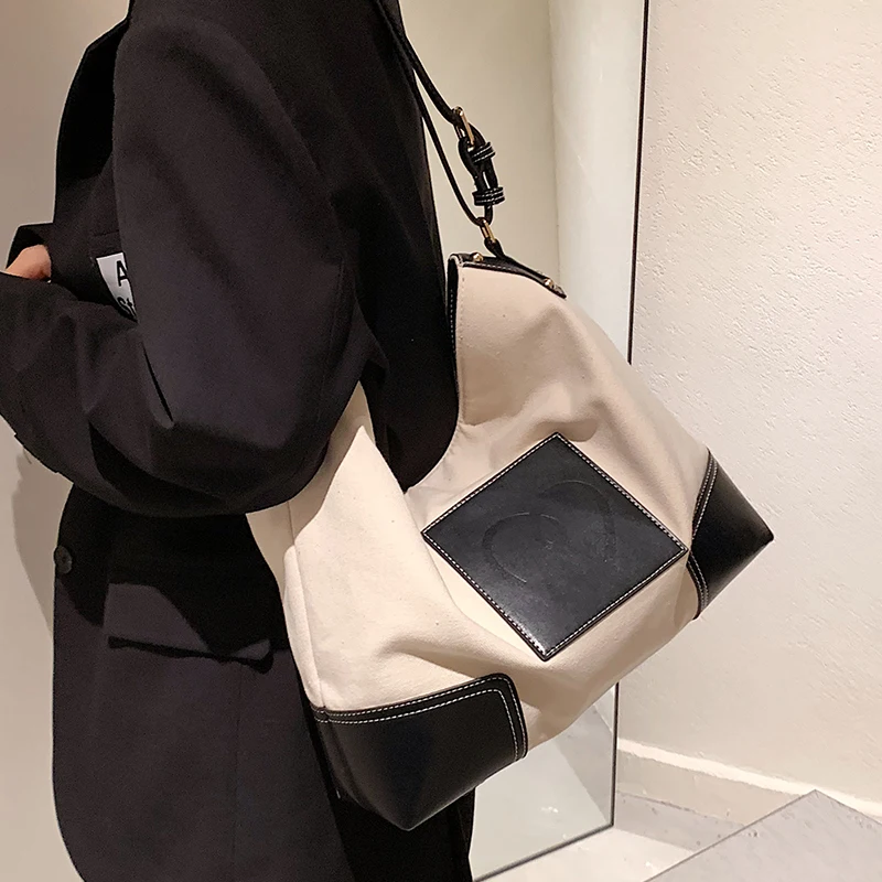 Винтажная модная женская Холщовая Сумка со вставками, новинка 2021, Высококачественная женская дизайнерская сумка, вместительная сумка-месс...
Винтажная модная женская Холщовая Сумка со вставками, новинка 2021, Высококачественная женская дизайнерская сумка, вместительная сумка-месс...