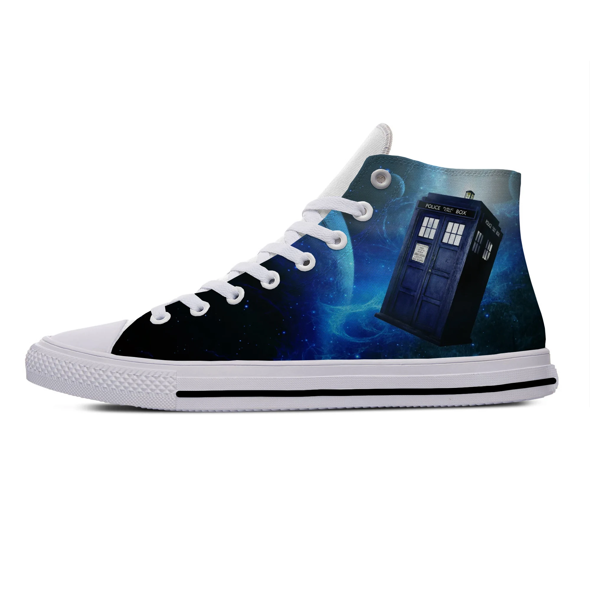 Men's Casual Shoes Anime Doctor Who DR Who Fashion Popular Cool Canvas Shoes High Top Breathable 3D Printed Men Women Sneakers
Men's Casual Shoes Anime Doctor Who DR Who Fashion Popular Cool Canvas Shoes High Top Breathable 3D Printed Men Women Sneakers