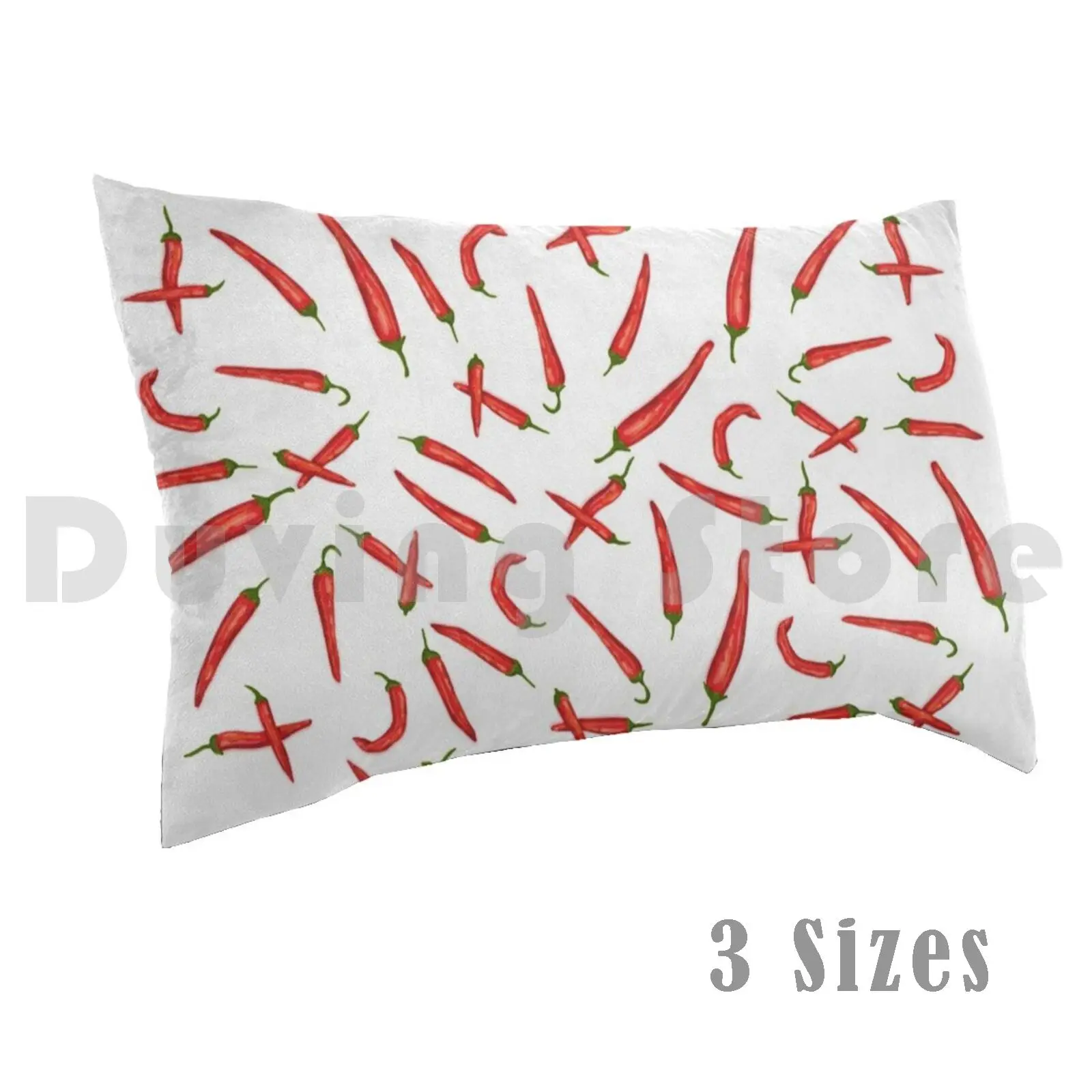 Подушка для Чили чехол с принтом 50x75 Spice Hot pepper Labuyo Siling | Дом и сад