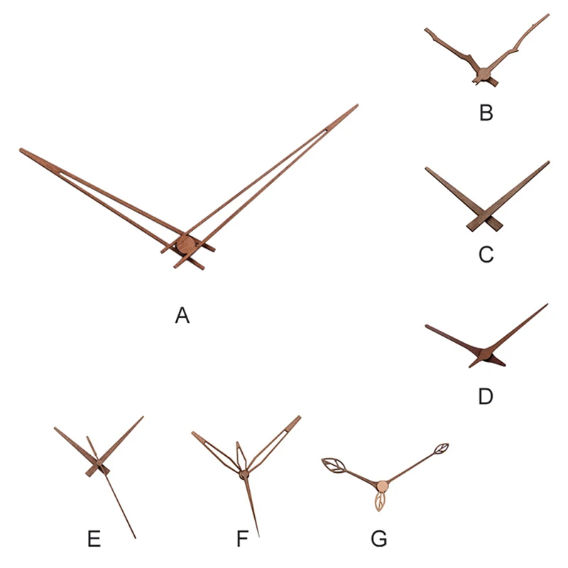 1 pc New Clock Hands Walnut Wall Clock Pointer DIY Hour Hand Minute Hand Parts 12/14 Inch DIY Creative Clock Scale Needle
1 pc New Clock Hands Walnut Wall Clock Pointer DIY Hour Hand Minute Hand Parts 12/14 Inch DIY Creative Clock Scale Needle