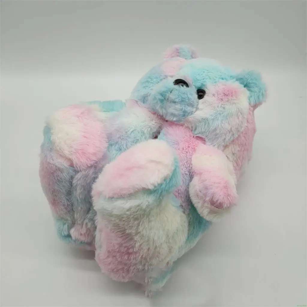 Women Home Indoor Soft anti-slip Faux Fur Cute Slippers Winter Warm Shoes Cartoon Plush Teddy Bear Slippers
Women Home Indoor Soft anti-slip Faux Fur Cute Slippers Winter Warm Shoes Cartoon Plush Teddy Bear Slippers