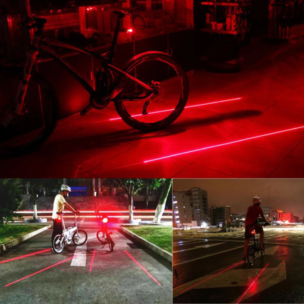 Bicycle Tail light 5LED+2Laser Cycling Light Safety Warning Bicycle Rear Lamp 7 Modes Bike Light Caution Bike Accessories hot
Bicycle Tail light 5LED+2Laser Cycling Light Safety Warning Bicycle Rear Lamp 7 Modes Bike Light Caution Bike Accessories hot