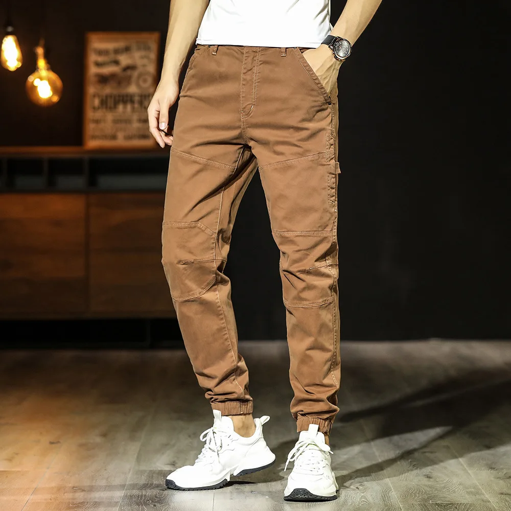 Men's Military Style Joggers Cotton Cargo Pants Streetwear Harem Pants Fashion Trousers Man Tactical Pants for Men Overalls
Men's Military Style Joggers Cotton Cargo Pants Streetwear Harem Pants Fashion Trousers Man Tactical Pants for Men Overalls
