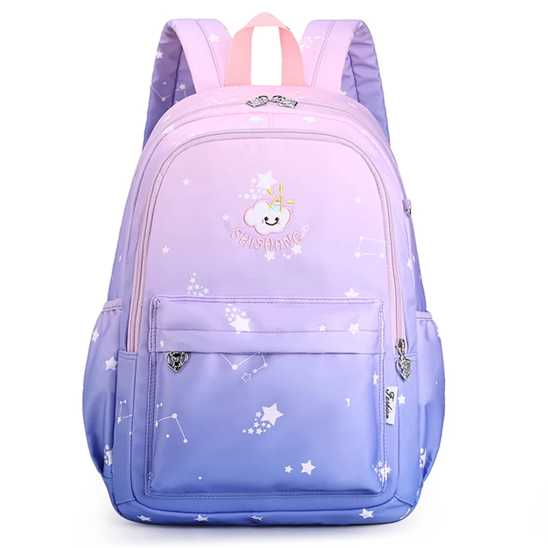 Primary School Bags for Girls School Backpack Stars Print Girls Waterproof Fabric Nylon Briefcase Double Shoulder Strip Satchel
Primary School Bags for Girls School Backpack Stars Print Girls Waterproof Fabric Nylon Briefcase Double Shoulder Strip Satchel