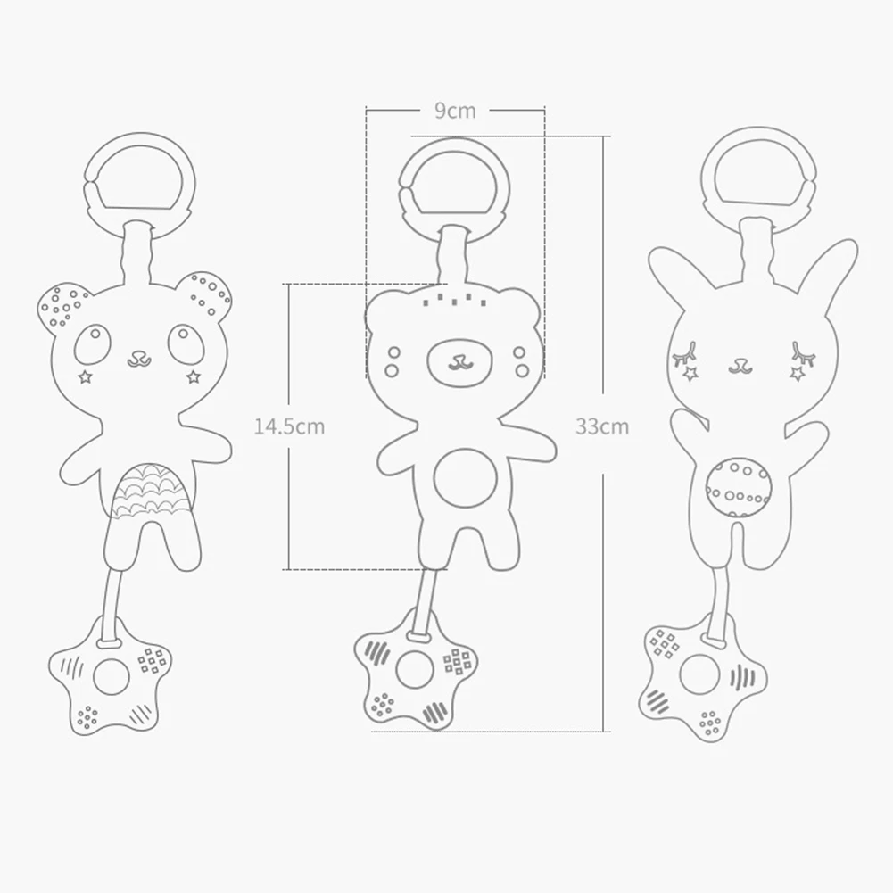 Animal Crib Toy Handbells Rattles Grasping Early Educational Doll Bed Handbells Rattles Mobile Stroller Doll
Animal Crib Toy Handbells Rattles Grasping Early Educational Doll Bed Handbells Rattles Mobile Stroller Doll
