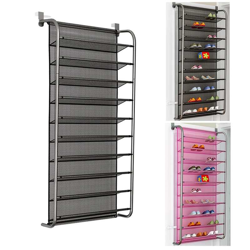 MultiLayer Wall-mounted Shoe Rack Hallway Space Saving Shoe Organizer Over the Door Shoes Hanger Shoe Cabinet for Home Furniture
MultiLayer Wall-mounted Shoe Rack Hallway Space Saving Shoe Organizer Over the Door Shoes Hanger Shoe Cabinet for Home Furniture