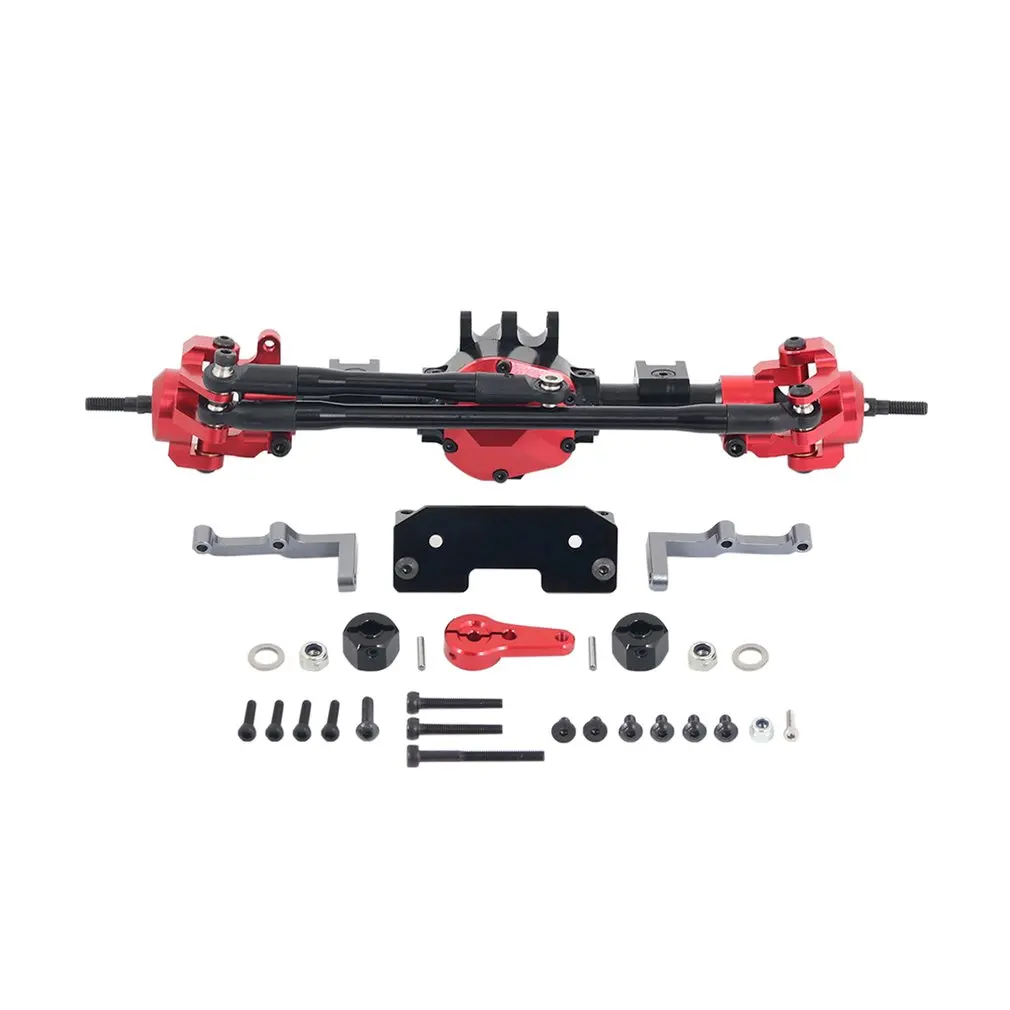 RC Car CNC Metal Rear Axle with Protector for 1:10 RC Crawler Car Axial SCX10 II 90046 90047 Car Model Accessories
RC Car CNC Metal Rear Axle with Protector for 1:10 RC Crawler Car Axial SCX10 II 90046 90047 Car Model Accessories