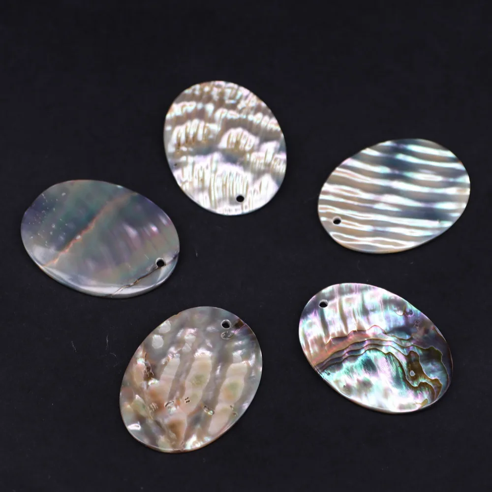 30*40mm oval abalone shell paua shell for jewelry making material earring pendant factory direct sell
30*40mm oval abalone shell paua shell for jewelry making material earring pendant factory direct sell