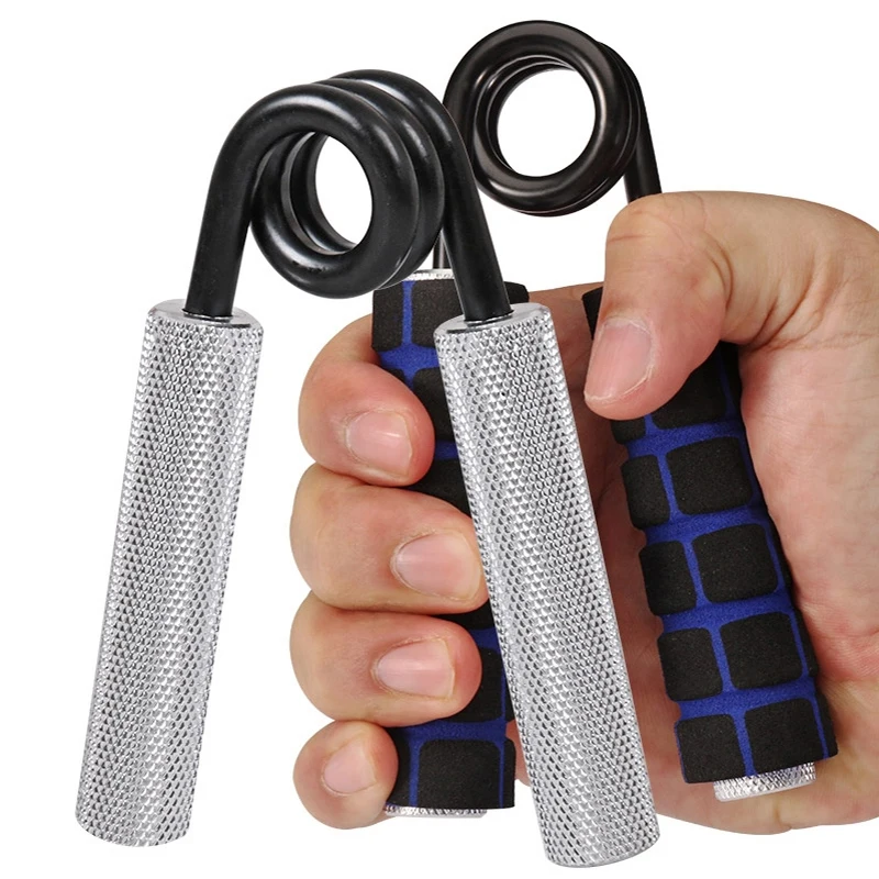 Sponge Heavy Hand Grip Arm Muscle Trainer Expander Fitness Professional Wrist Finger Gripper Strength Aluminum handle Silver
Sponge Heavy Hand Grip Arm Muscle Trainer Expander Fitness Professional Wrist Finger Gripper Strength Aluminum handle Silver