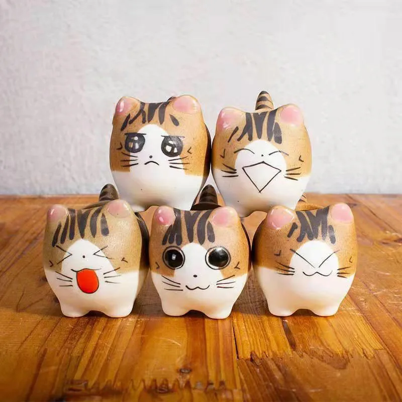 Cat Flower Pot Ceramic Garden Pots Cute Creative Small Desktop Office Balcony Living Room Succulent Ornaments Home Decor
Cat Flower Pot Ceramic Garden Pots Cute Creative Small Desktop Office Balcony Living Room Succulent Ornaments Home Decor