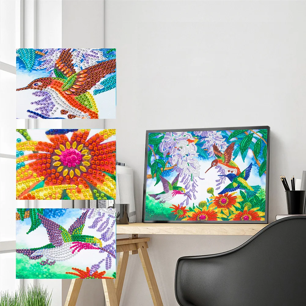 40*30CM 5D DIY Partial Special Shape Drill Diamond Painting Bird Flower Mosaic Kit Rhinestone Drawing Picture Home Decoration
40*30CM 5D DIY Partial Special Shape Drill Diamond Painting Bird Flower Mosaic Kit Rhinestone Drawing Picture Home Decoration