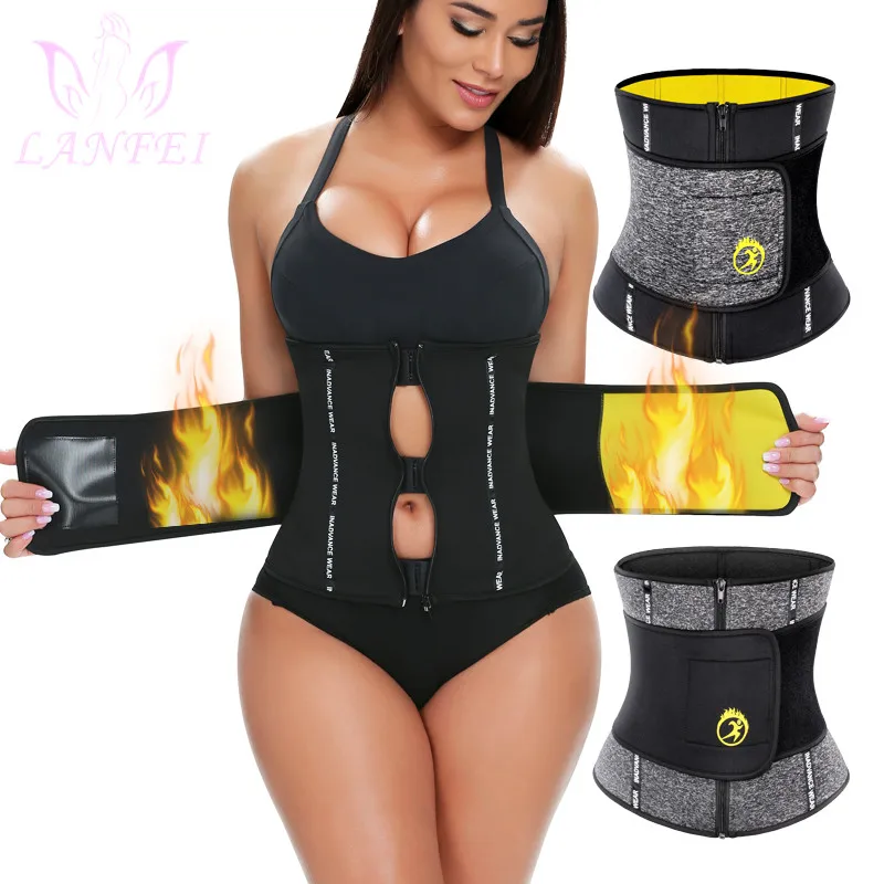 LANFEI Women Waist Trainer Stomach Slimming Belt Neoprene Body Shapers Sweat Corset Sauan Weight Loss Strap Shapewear Plus Size
LANFEI Women Waist Trainer Stomach Slimming Belt Neoprene Body Shapers Sweat Corset Sauan Weight Loss Strap Shapewear Plus Size