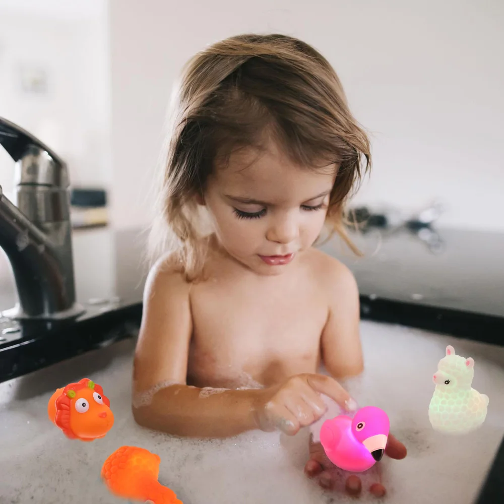 4Pcs Animals Light-Up Floating Shower Baby Bathing Toys Bathtub Toys
4Pcs Animals Light-Up Floating Shower Baby Bathing Toys Bathtub Toys