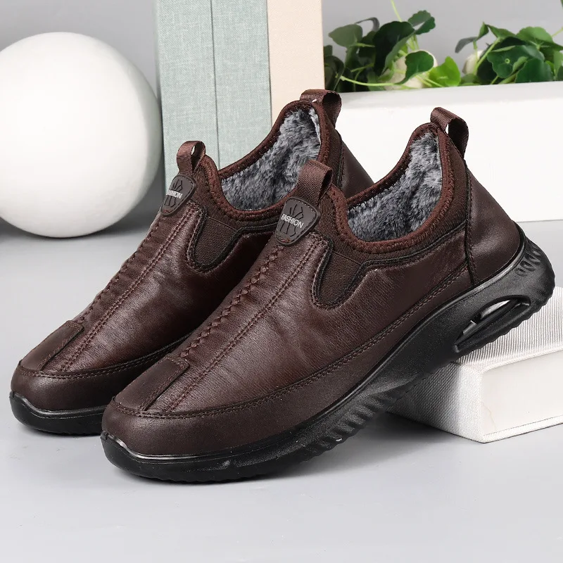 2021 Winter Boots For Men Keep Warm Shoes Fashion Snow High Quality Men's New Brand Botas Mujer | Обувь