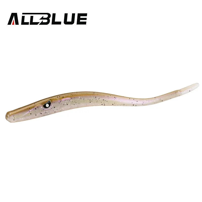 ALLBLUE Crazy Slug 130 мм 6 шт./пакет мягкая рыболовная приманка Seabass искусственная