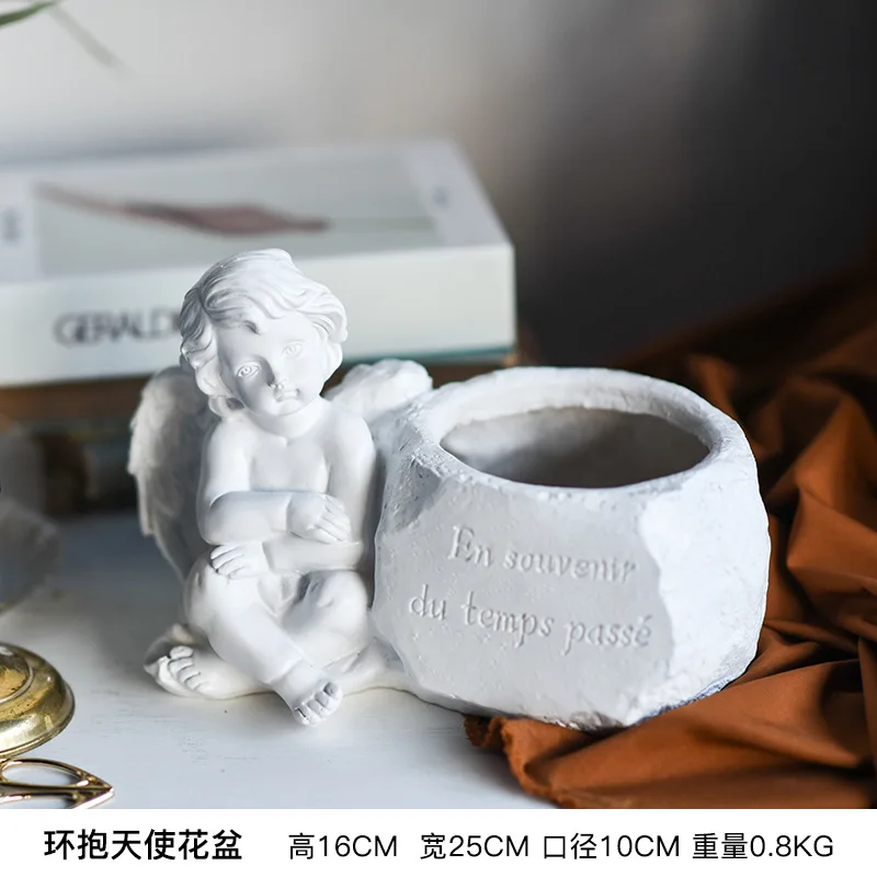 Nordic Creative Angel Girl Sculpture Gardening Decoration Living Room Cabinet Wine Cabinet Personality Decoration Home Decoation
Nordic Creative Angel Girl Sculpture Gardening Decoration Living Room Cabinet Wine Cabinet Personality Decoration Home Decoation