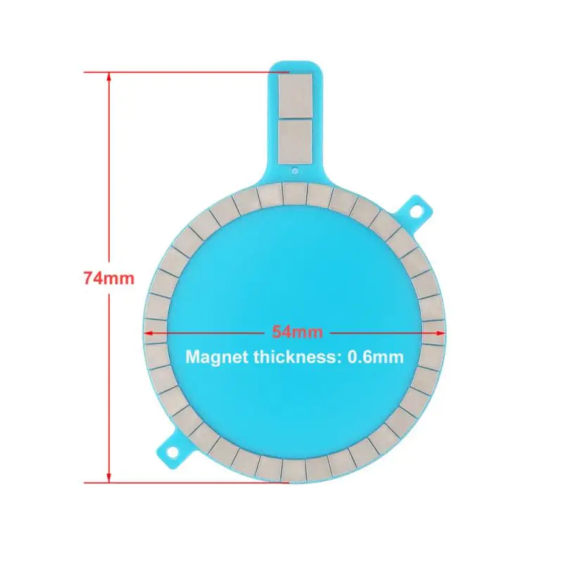 1PC Wireless Charging Magnet For iPhone Phone Smart Phone Strong Magnetic Circle Magnet Wireless Charging Support Accessories
1PC Wireless Charging Magnet For iPhone Phone Smart Phone Strong Magnetic Circle Magnet Wireless Charging Support Accessories