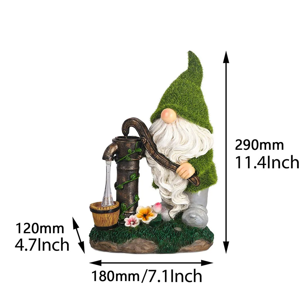 2021 Solar Outdoor Garden Resin Decoration Cartoon Figurine Dwarf Statue with LED Light Waterproof Garden Ornaments
2021 Solar Outdoor Garden Resin Decoration Cartoon Figurine Dwarf Statue with LED Light Waterproof Garden Ornaments