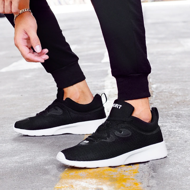 High Quality Mesh Casual Men Shoes Flying Weaving Lace-up Mens Shoes Tourist Leisure Comfortable Lightweight Shoes Men Sneaker
High Quality Mesh Casual Men Shoes Flying Weaving Lace-up Mens Shoes Tourist Leisure Comfortable Lightweight Shoes Men Sneaker