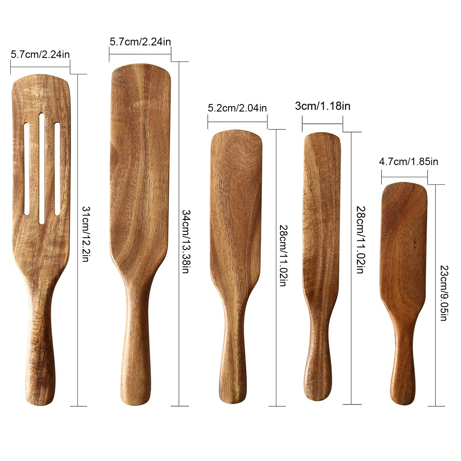 5 Pcs Teak Wooden Spatula Long-Handled Spatula Solid Wood Kitchen Tableware Non-Stick Pot Spatula Drain Spatula Set
5 Pcs Teak Wooden Spatula Long-Handled Spatula Solid Wood Kitchen Tableware Non-Stick Pot Spatula Drain Spatula Set
