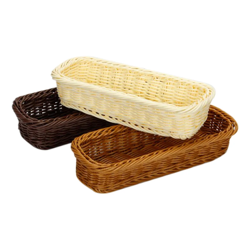 3 Pcs Square Rattan Bread Basket Fruit Food Fork Spoon Knife Storage Basket Holder for Restaurant Wedding Table Decor
3 Pcs Square Rattan Bread Basket Fruit Food Fork Spoon Knife Storage Basket Holder for Restaurant Wedding Table Decor