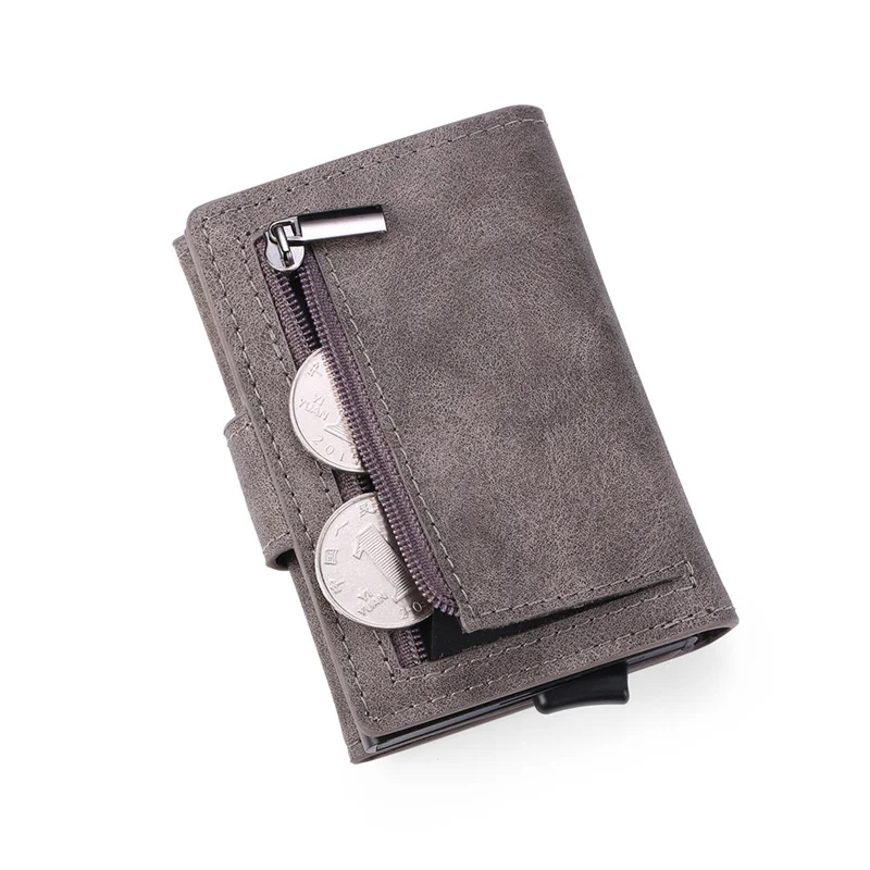 Male REID Aluminium Card Holder Business Slim Thin Leather Wallet Magic Metal Cardholder Pocket Case Smart Wallet Coin Purse
Male REID Aluminium Card Holder Business Slim Thin Leather Wallet Magic Metal Cardholder Pocket Case Smart Wallet Coin Purse