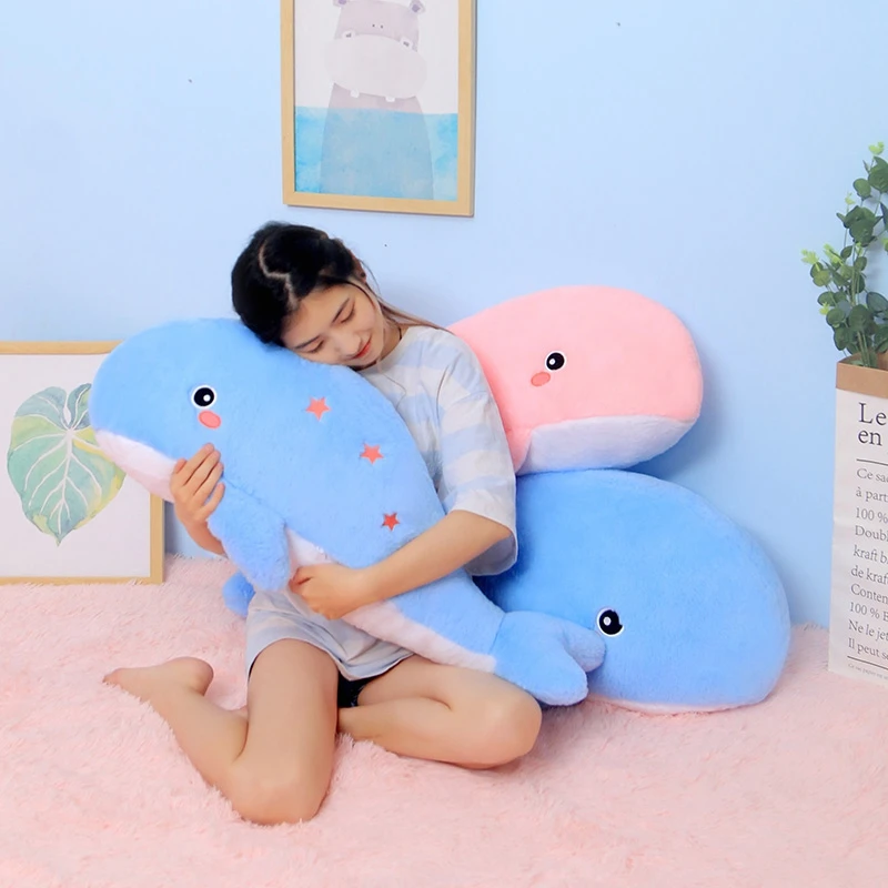 New Soft Whale Plush Pillow Toy Hairy Dolphin Stuffed Doll Sleeping Pillow Sofa Cushion Girlfriend Valentine's Gift Home Decor
New Soft Whale Plush Pillow Toy Hairy Dolphin Stuffed Doll Sleeping Pillow Sofa Cushion Girlfriend Valentine's Gift Home Decor
