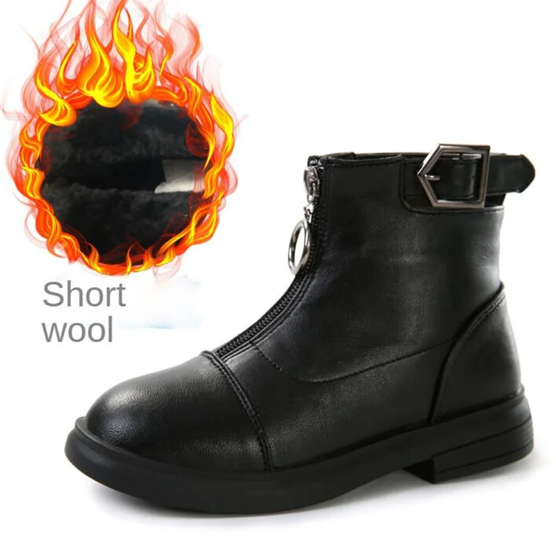 2021 Baby And Toddler Winter Boots For Girls Kids Platform Rubber Non-slip Plush Child Shoes Soft Buckle High-top Leather Shoes
2021 Baby And Toddler Winter Boots For Girls Kids Platform Rubber Non-slip Plush Child Shoes Soft Buckle High-top Leather Shoes