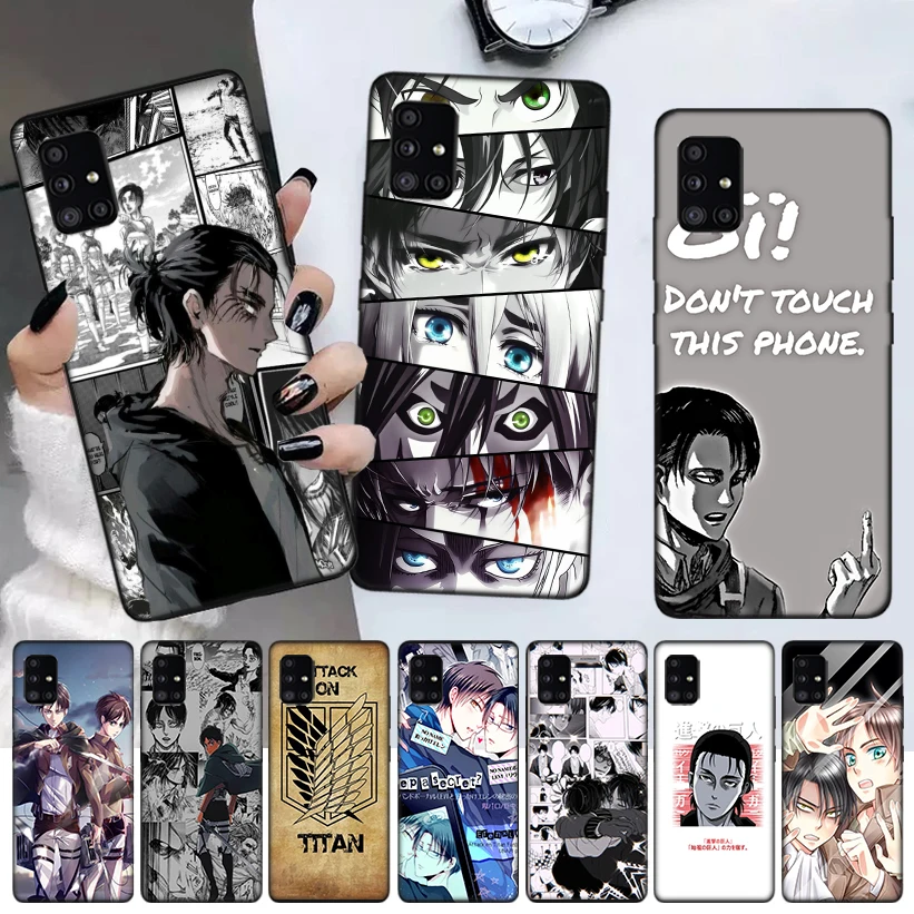 Attack On Titan Eren Yeager Phone Case For Samsung Galaxy A52 A51 A71 A72 A12 A22 A32 A42 A21S A31 A41 A02S A11 A01 Cover Coque
Attack On Titan Eren Yeager Phone Case For Samsung Galaxy A52 A51 A71 A72 A12 A22 A32 A42 A21S A31 A41 A02S A11 A01 Cover Coque
