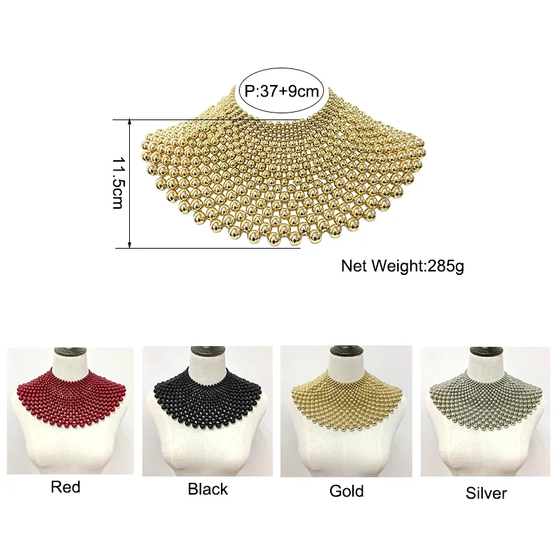 New style exaggerated necklaces women's fashion versatile metal temperament necklaces party accessories
New style exaggerated necklaces women's fashion versatile metal temperament necklaces party accessories