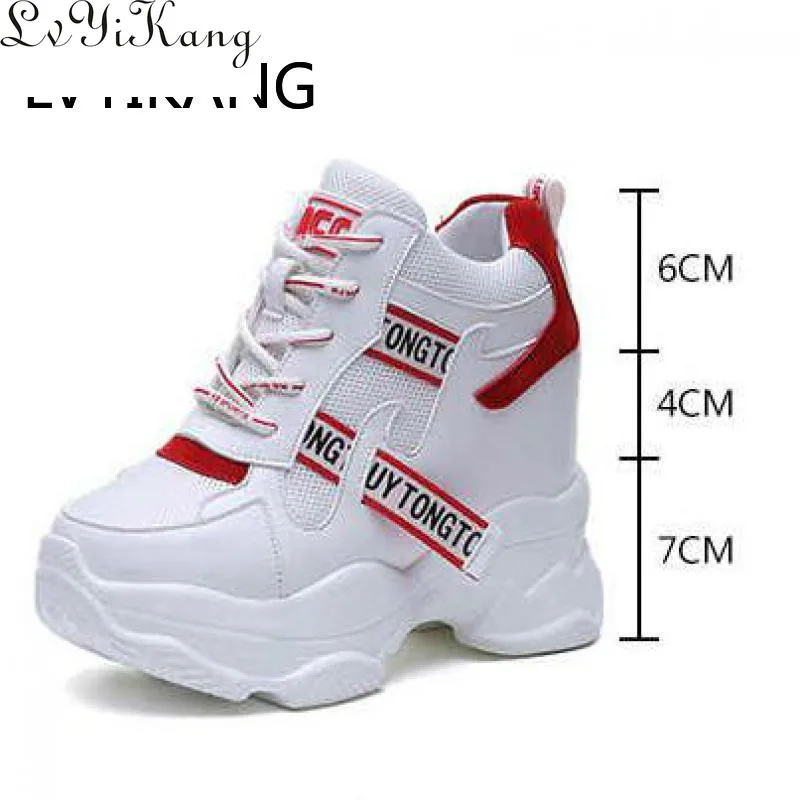 2019 White Trendy Shoes Women High Top Sneakers Women Platform Ankle Boots Basket Femme Chaussures Femmes Height Increase Shoes
2019 White Trendy Shoes Women High Top Sneakers Women Platform Ankle Boots Basket Femme Chaussures Femmes Height Increase Shoes
